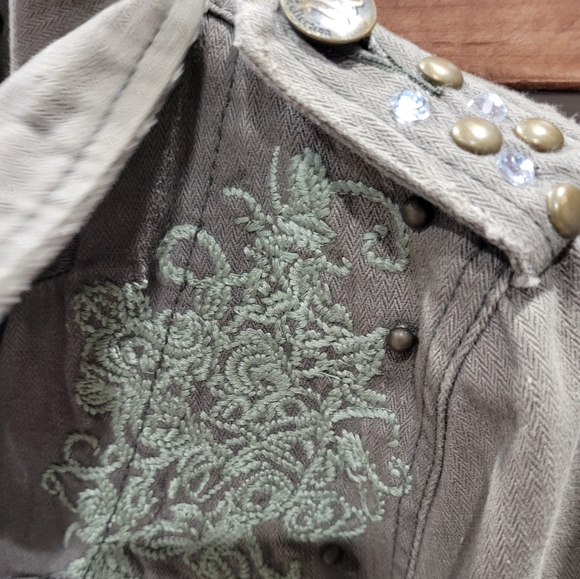 Miss Me studded jacket M - Picture 10 of 13